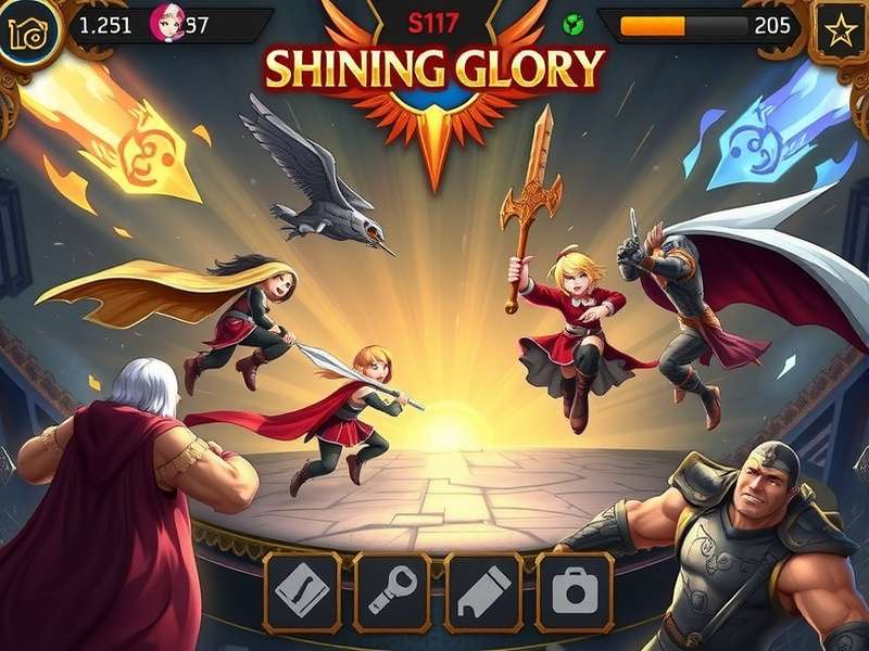 Shining Glory Game Heroes
